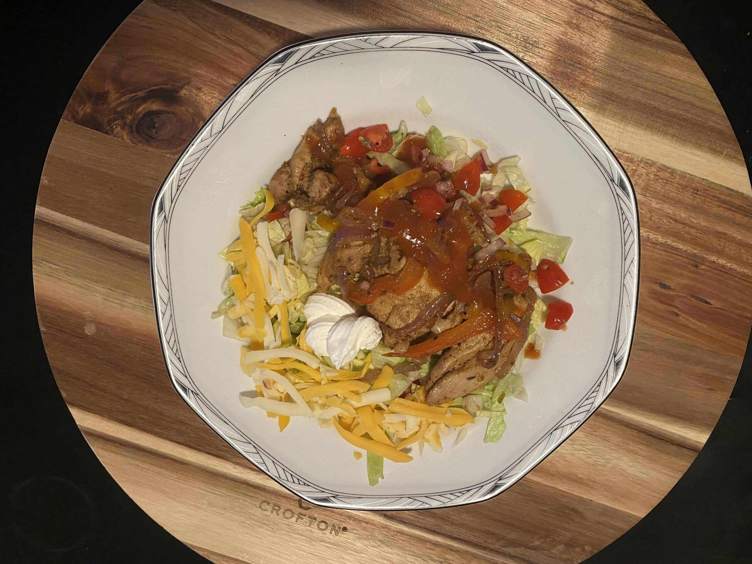 Chicken Fajita Salad