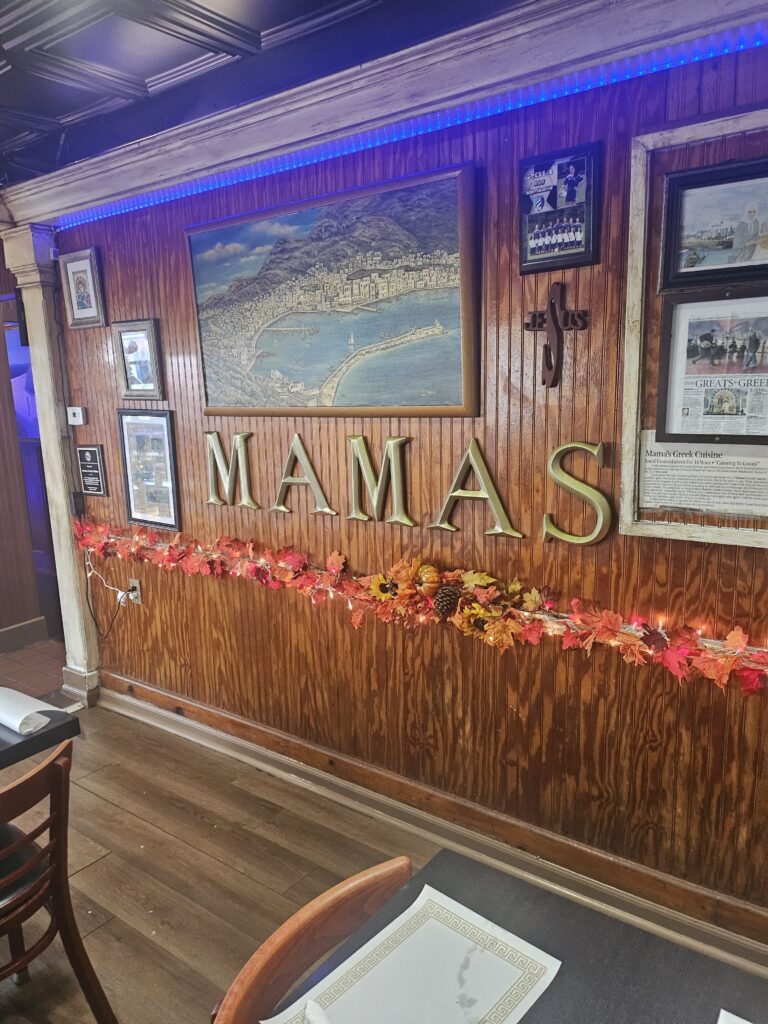 Mama's Greek Cuisine family-owned Greek restaurant in Tarpon Springs